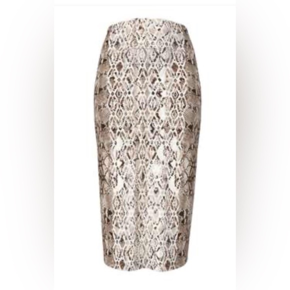 Lularoe Ivy Midi Pencil Skirt size XL NWT - snake print - Picture 1 of 4